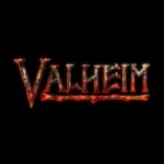 valheim logo black